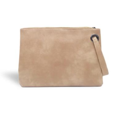 China Fashion solid women's leather clutch bag envelope bag with zipper handbag women's night bag clutches handbag torebki damskie for sale