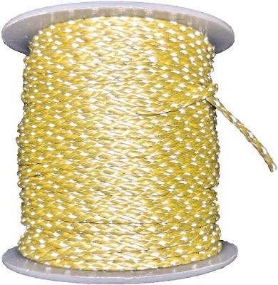 China UHMWPE Fiber UHMWPE 200lb 1.8mm Guyline Tent Rope Fluorescent Reflective Camping Tie Paracord, 65 Feet for sale