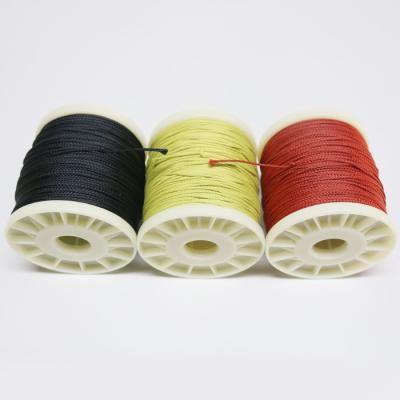 China Aramid Fiber 8 Strands Braided 1/16 Inch (1.6mm) Aramid Rope for sale