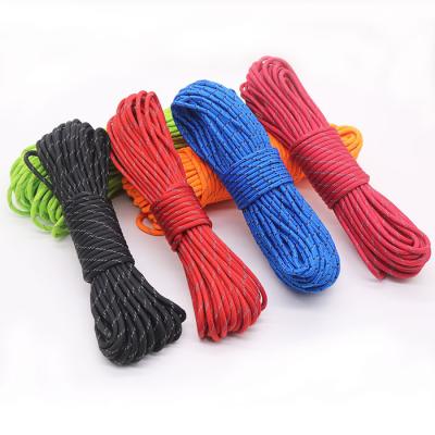 China 100 Feet Nylon Paracord Rope Tying 550 Paracord Beads Spool Outdoor Camping for sale