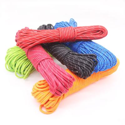 China 550lb Paracord Nylon Rope / Parachute Tie Type 7 or 9 Strand 100% Nylon Core and Shell - Multiple Colors for sale