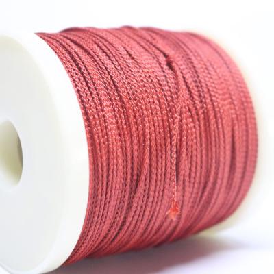 China High Tensile Strength 1000ft 2mm Dia Red High Strength Model Rocket Paracord Cord Made by Imported Aramid Fiber for sale