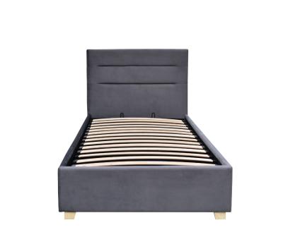 China Knock Down 90x200cm Single Bed With Hydraulic Lift For Apartment for sale