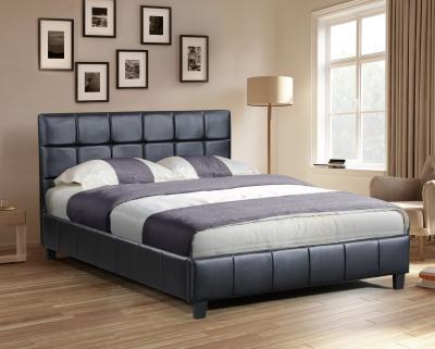 China DISMANT New Bedroom 2021 Bed Design PU Leather Bed In UK Market SS8039 for sale