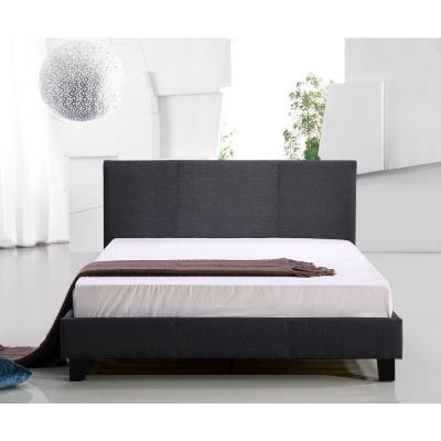 China Knock Down Cheapest Prado / Haven Faux Leather Double Bed Frame for sale