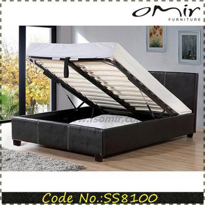 China Soft High Quality European Style Bedroom Furniture Folding Storage Bed SS8100 for sale