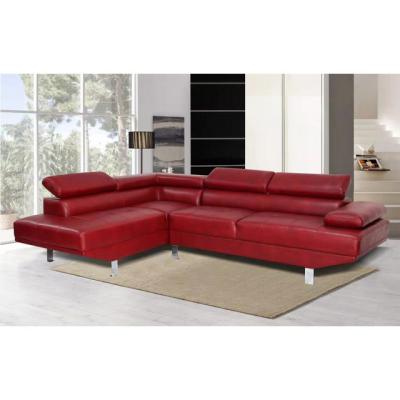 China (Other) High Quality Modern Adjustable L Shape Corner Lounge Sectional Sofa For Living Room for sale