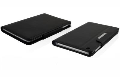 China Black Sam-Skin Tablet PC Leather Case Wallet For ipad 2 / ipad 3 / ipad 4 , PU Leather for sale