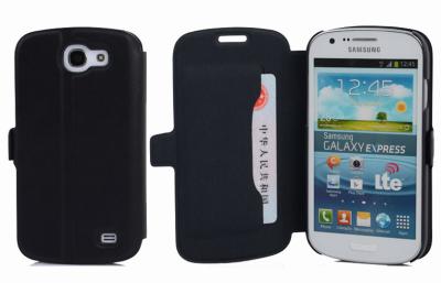 China A Grade PU Leather Case for Samsung Galaxy Express i8730 Cell Phone , Multi Color for sale