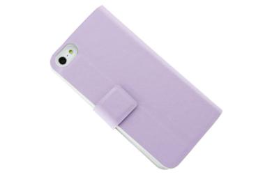 China Extra Slim Book Flip Apple iPhone Leather Cases Stand Cover For iPhone 5 for sale