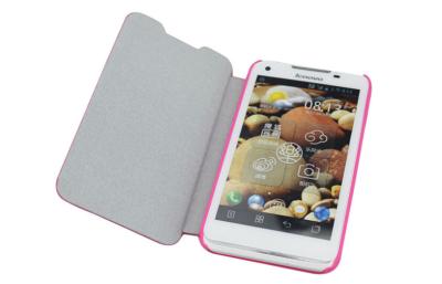 China Leather Flip Lenovo Phone Case Cover for Lenovo Lephone S880 S880i , Book Flip Type for sale