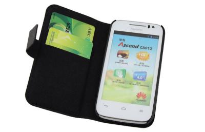 China Color Eco-friendly Huawei Leather case For Huawei Ascend G302D C8812 U8812 Cell Phone for sale