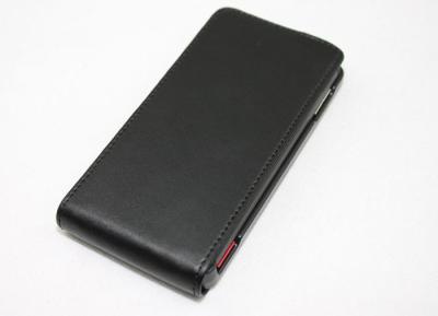 China Cowhide Genuine Vertical Leather Case Phone Cover For Motorola Droid X MB810 MB811 for sale