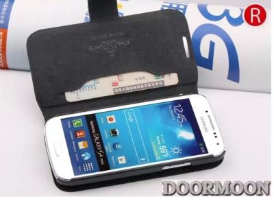 China SAMSUNG Extra Slim PU Leather Phone Case For I9500mini Galaxy S4 mini for sale