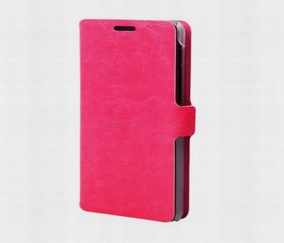 China Wallet PU Leather Phone Case anti-scratch for SAMSUNG I919 GALAXY S DUOS for sale