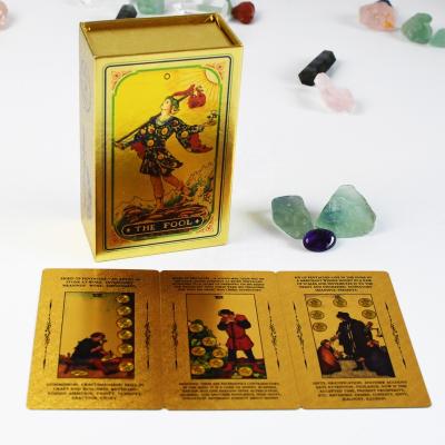 China Paper Good Quality Custom Tarot Printing Paper Game Card Custom Tarot Cards Deck Visionary Tarot Printed Affirmation cards Oracle Deck for sale