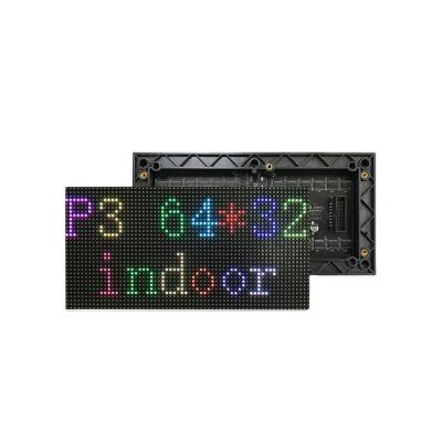 China Indoor Indoor SMD2121 RGB 1/16 Pixels Scan 64X32 Pixel Full Color LED Display Panel LED Display Panel For Advertising P3 Dot Matrix for sale