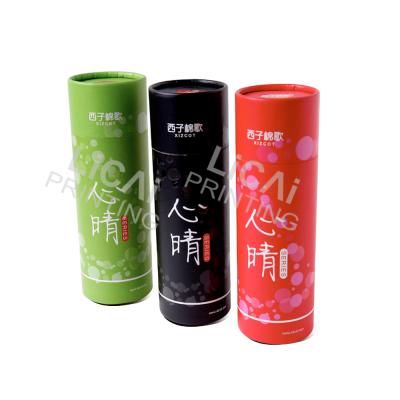 China Recycled Materials Wholesale Customized Cylinder Gift Box Packaging Boxes Round Paper Tube for sale