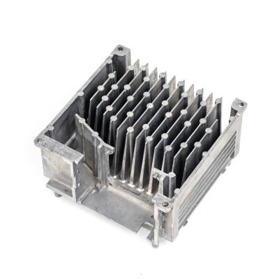 China Computer / Communication / Consumer Electronics Parts Heatsink LED Housing Radiator Heatsink Customization Non-Standard High Pressure Die Casting Die Cast Extruded Zinc Aluminum Part for sale