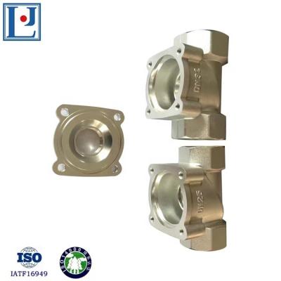 China OEM Manufacturer Customized Gas Valve Hot Forge Aluminum Plastic Injection Die Casting Gas Monitoring Valve 6061 T6 DIN CNC Machining for sale