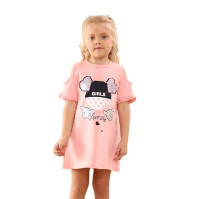 China 2021 Children's Sleep Dress Toddler Girls Summer Nightgown Girls Nightgown Washable Cute Nightgown Clothing Sleep Skirt for sale