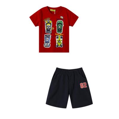 China Wholesale Casual Kids Clothing Sets 2020 Summer Baby Boy Boutique Clothes Outfits Boys Loungewear Boys Clothes for sale