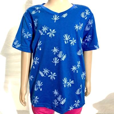 China Customization Summer Anti-Shrink Tee Digital Printing Graphic Skin-Friendly Stretchy Knitted Kids Wear T-shirt Short Sleeve for sale