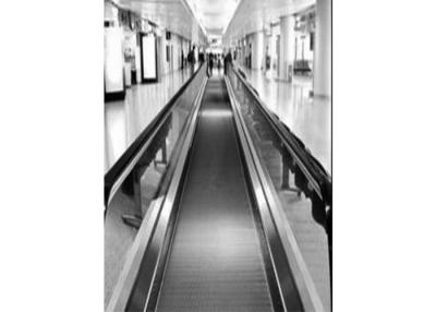 China Moving Walk Escalator With high precision guide rail system , airport walkways for sale