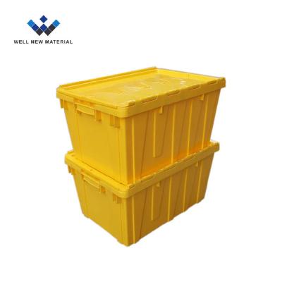 China High Quality Solid Box 600*400*315mm Hot Sales Cheap Stackable Plastic Crate for sale