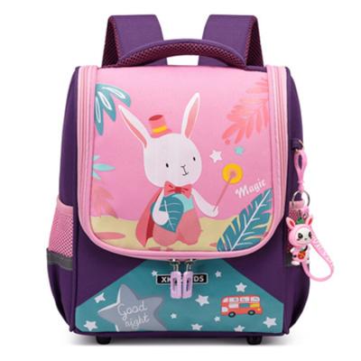 China Rabbit Crocodile Printing Kindergarten Student Backpack Cartoon Children Lightweight Anti-theft Cute School Bags for sale