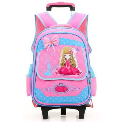 China Other New Design Cute Kid School Backpack Bag With Wheel for sale