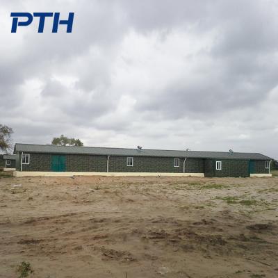 China Prefab Parking Container House AS Military Camp in Mozambique for sale