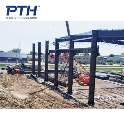 China JIS Modern Standard Warehouse Prefabricate Workshop Light Structural Steel Metal Building for sale