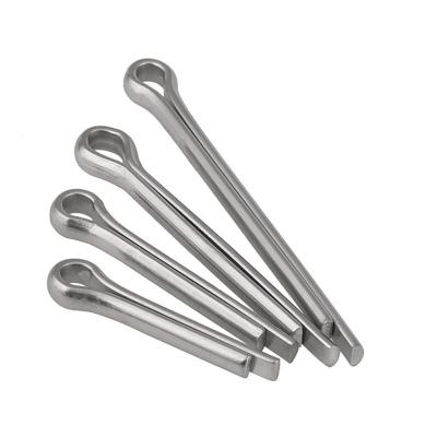 China Spring Slot Cotter Pin Locking Pin Hot Dip Construction Machinery / Dip Galvanized Pin for sale