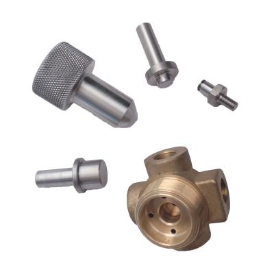 China CNC Spare Part CNC Aluminum Turning CNC Machining Copper Turning Parts for sale