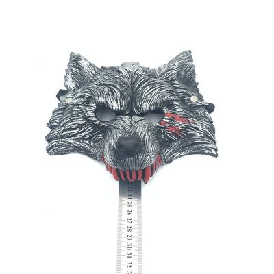 China Poeticexist's Pu Wolf Face Crossdresser Realistic Animal Full Face Cosplay Helmet Poeticexist Face Mask Wolf Maskes From Amazon Selling Full for sale