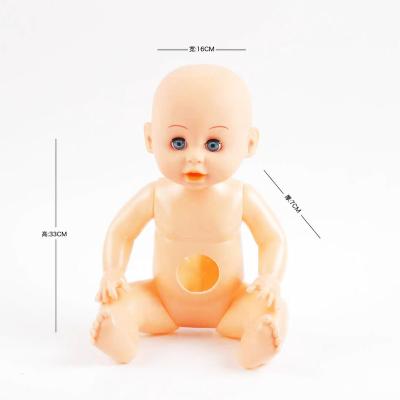 China Fashion Cartoon Bjd Baby Plush Girl Doll Fashion Cartoon Toy Wholesale Newborn Doll Body Nude Realistic Collection Custom Action Number for sale