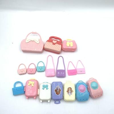 China Cartoon Toy New models are recommended handbag backpack plastic bag decoration package fashion doll accessories ornament for barbies bags for sale