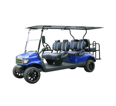 China 4 Seat Low Speed ​​Domestic Electric Golf Car 23*10.5-14 Tubeless for sale