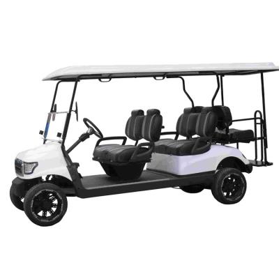 China China 6 Seater Alloy 4 Wheel Scooter Factory Price Cheap 2022 High Quality Guided Aluminum Golf Cart for sale