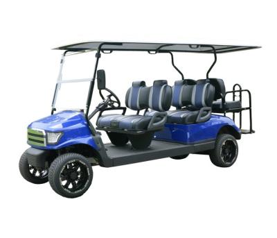 China CE Approved Electric Shuttle Electric Golf Car For Amusement Sightseeing Tour Military Resort Airport Campus School Hotel Course 23*10.5-14 for sale