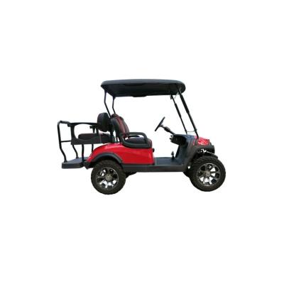 China Go Kart 4 Passenger Golf Cart Rear 2 Seats Electric Golf Cart 23*10.5-14 for sale