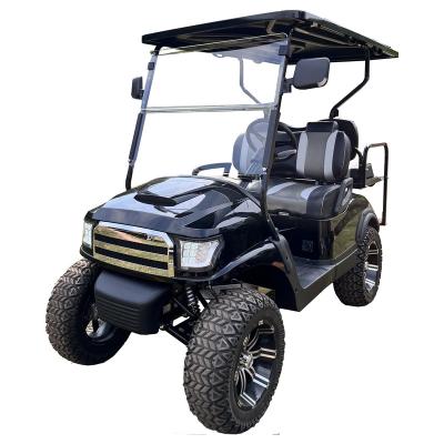 China Cheap Customized 4 Seater Electric Wheel Golf Cart With Street Tires 23x10.5-14 for sale