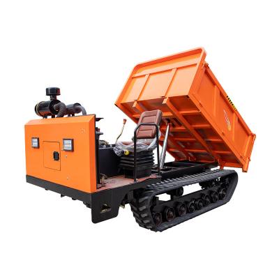 China Caterpillar Track Dumper Manufacturer Small Hydraulic Track Dump Truck Dump Price All Terrain Crawler Dump Truck for sale