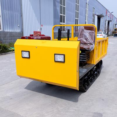 China Hydraulic Dump Self Loading Mini Dump Truck Hydraulic Dump Truck Small Crawler Type Truck for sale