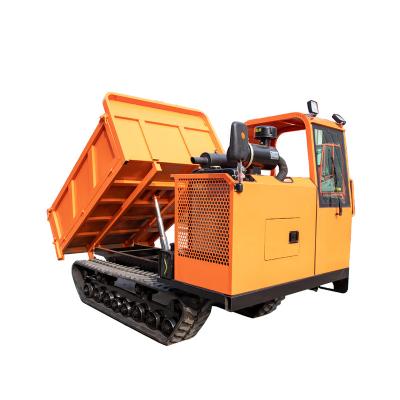 China Low Price Customizable Hydraulic Light Tracked Truck 5 Ton Load Crawler Dumper For Sale < 4L for sale