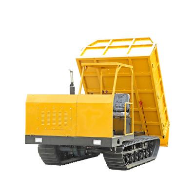 China Factory Price 6 Ton Loading Transport Truck Medium Crawler Dump Truck For Sale < 4L for sale