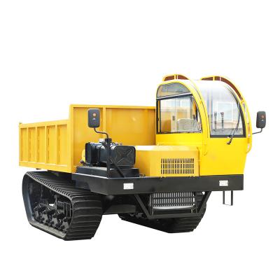 China Factory direct sale 8 ton crawler hydraulic medium hauler construction dump truck for cheap < 4L for sale