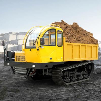 China All terrain use rubber crawler unloader crawler hauler self loading palm fruit crawler unloader < 4L for sale