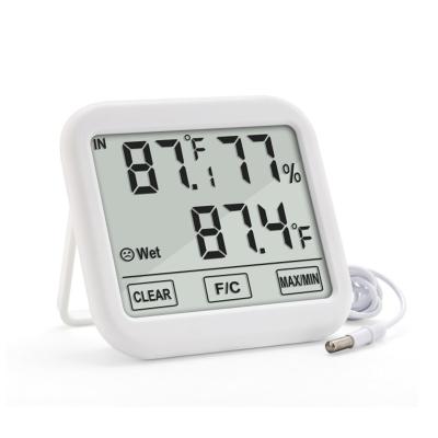 China Homehold Hot Sale Digital LCD Temperature Sensor Humidity Meter Thermometer Indoor Outdoor Convenient Hygrometer for sale